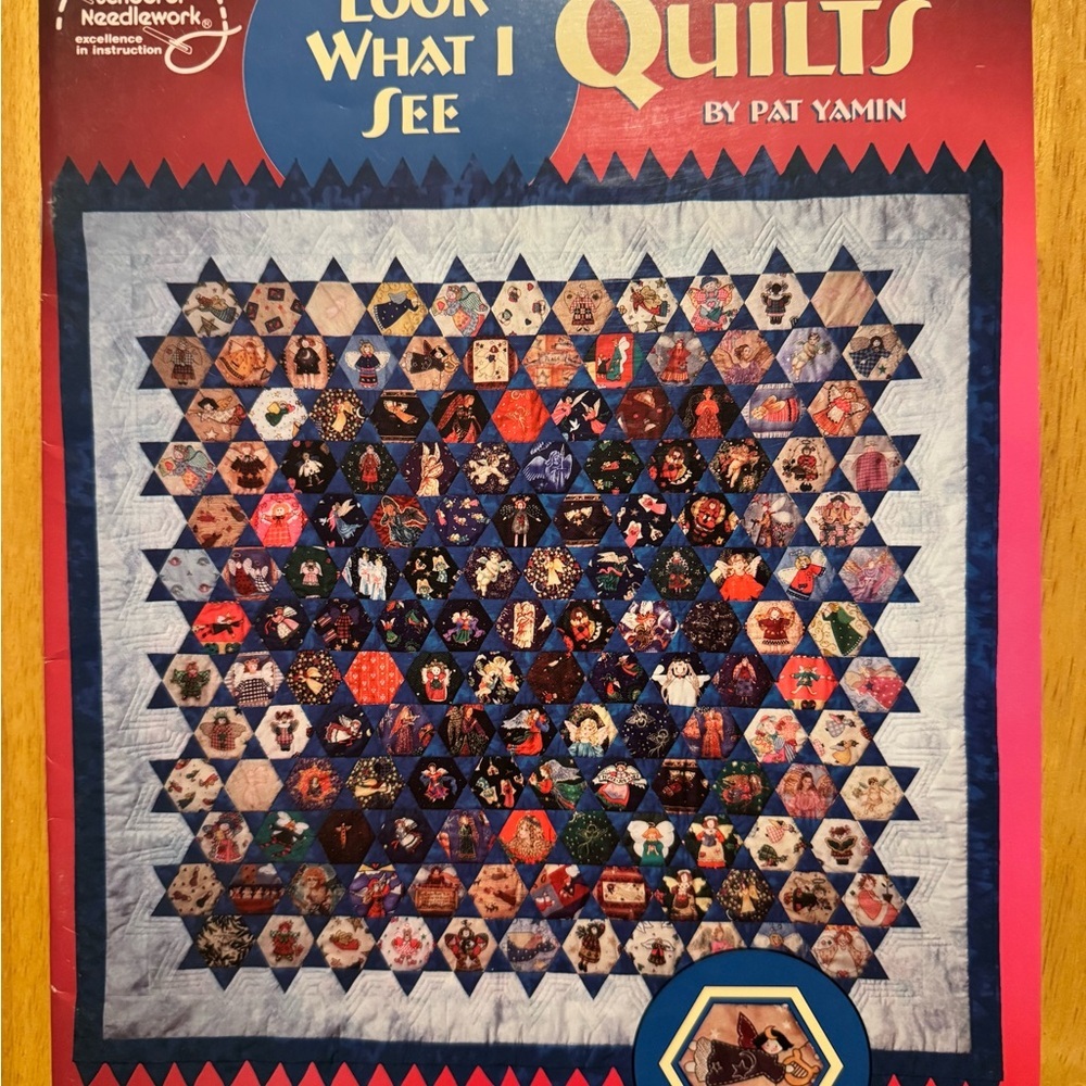 Vintage 2001 Look What I See Quilts Book by Pat Yamin